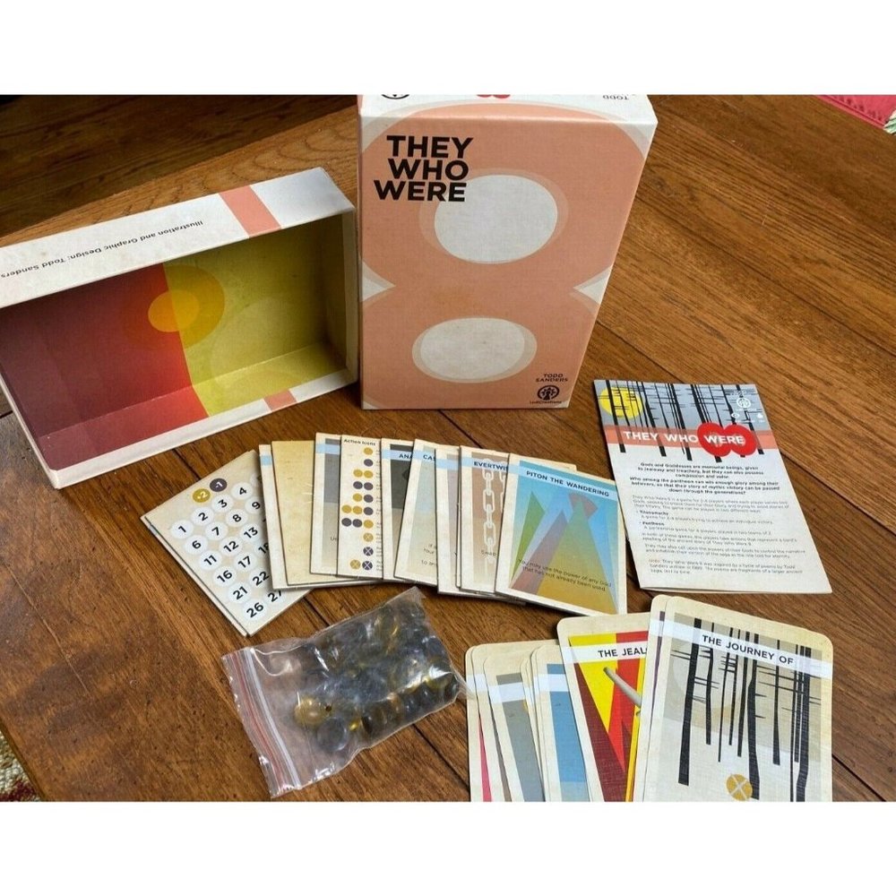 LUDI CREATIONS They Who Were 8 Game for 2 - 6 Players Ages 12+
